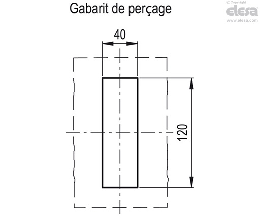 RH-KS - Poignées encastrables bidirection