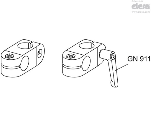 GN 131 - Two-way connecting clamps