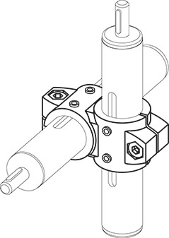 GN 132.2 - Two-way connecting clamps