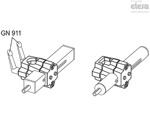 GN 134.1-B-B - Two round holes