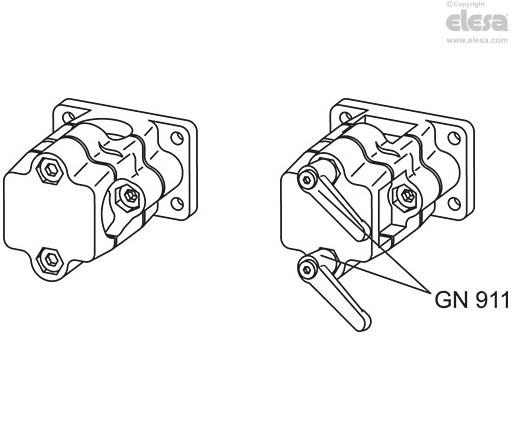 GN 141-B-B - For round tubes