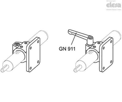GN 146.1-B - Without sleeve bearing