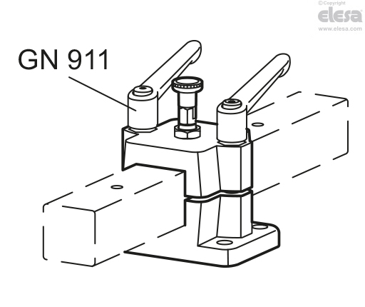 GN 147.7-G - With threaded hole