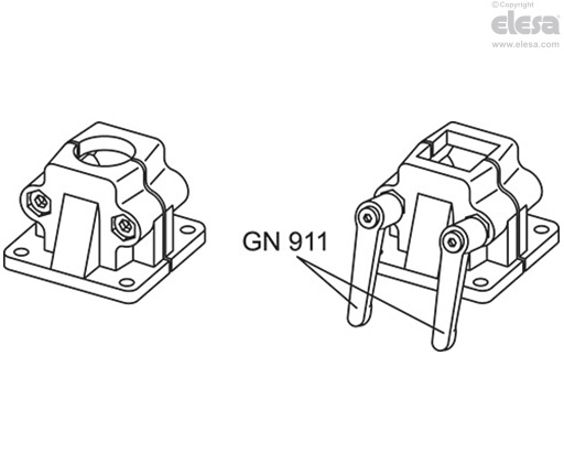GN 165-B - For round tubes