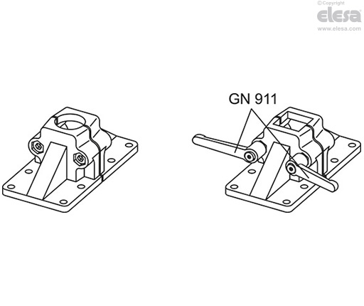 GN 167-B - For round tubes