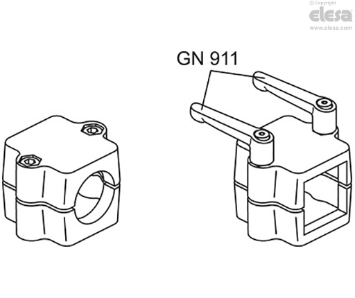 GN 241-B - For round tubes