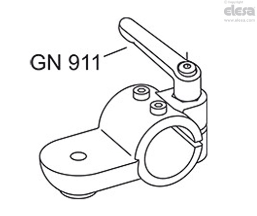 GN 278.1-B-OZ - Senza bussola di scorrimento e senza anello di centraggio