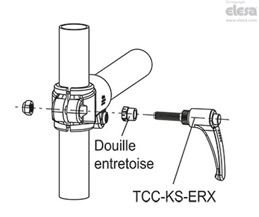 TCC-KS-ERX - Poignée débrayable