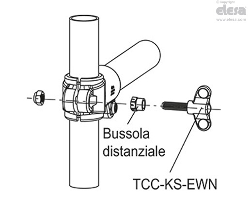 TCC-KS-ERX - Maniglia a ripresa
