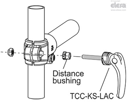 TCC-KS-ERX - Adjustable handle