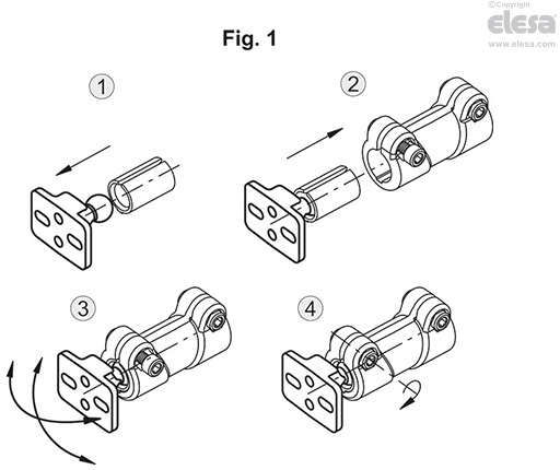 TCC-SJB - Bases with ball joint