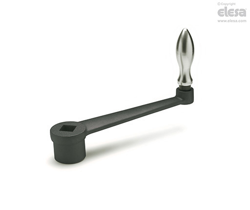 DIN 469-V-D | Crank handles | Elesa