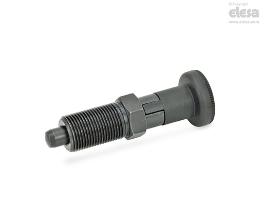 ナック  GN 617-NI Indexing Plungers Stainless Steel with plastic knob