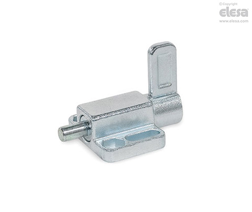 GN 722.6-E-ZB | With lever, with rest position, passivated zinc