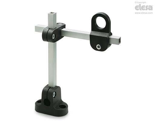 Treppiede Morsetto In Lega Di Alluminio Per Esterni – Con Attacco 3/8", Regolabile, Antiscivolo - 3