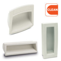 CLEAN line: With the flush pull handles, the range is complete