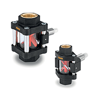 Check and measure the flow: new HVF-E visual flow indicator with flow-meter sensors