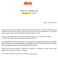 IMPORTANT COMMUNICATION