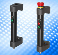 Elesa tubular handle with integral safety switch