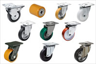 Elesa RE series castors and wheels offer a broad range of types and materials for industrial purposes