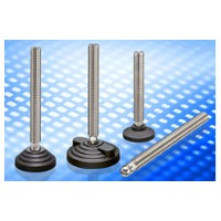 The new cost-reduced Q series levelling feet from Elesa