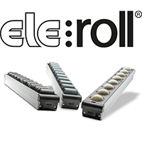 ELEROLL Modular roller tracks
