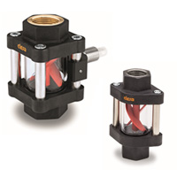 How does a Visual Flow Indicator work?