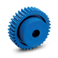 Transmission elements in “Visually Detectable” technopolymer