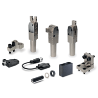 Nickel-plated steel pneumatic fastening clamps