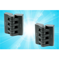 New high quality plastic hinges from Elesa