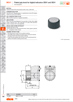 MD51 - Manopola scanalata per indicatori digitali DD51 e DE51