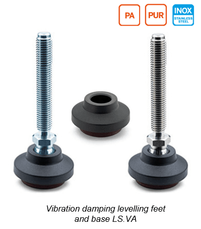 Vibration damping levelling feet and base LS.VA.png