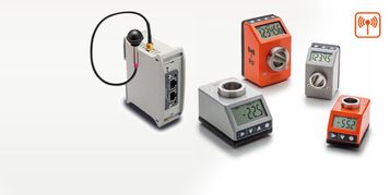 Wireless electronic digital position indicators