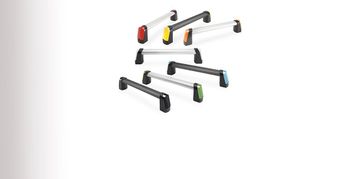 Elesa EVH. Tubular handles with oval cross section