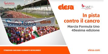 Elesa e LILT insieme per la 45ª Marcia Formula Uno