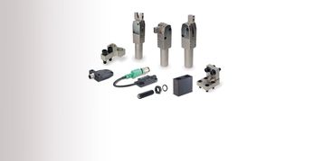 Nickel-plated steel pneumatic fastening clamps