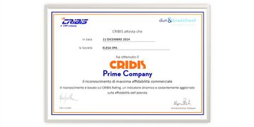 Elesa, une entreprise “Cribis Prime” en 2024