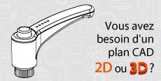 Vous avez besoin d'un plan CAD 2D ou 3D?  Nouveaux produits