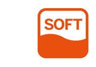 Soft-touch logo